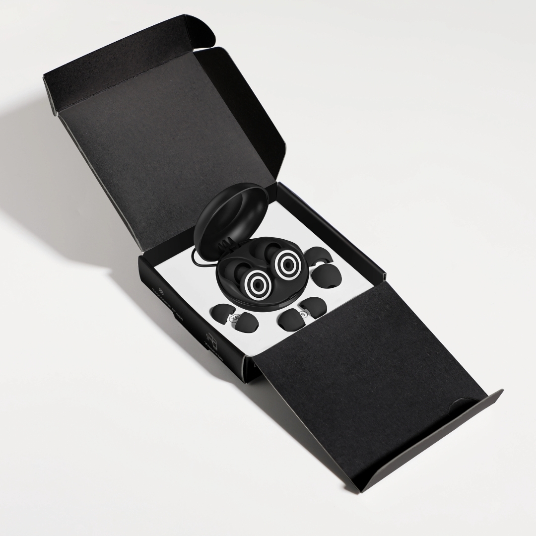 Ear Plugs for Sleeping with Carry Case and extra tips