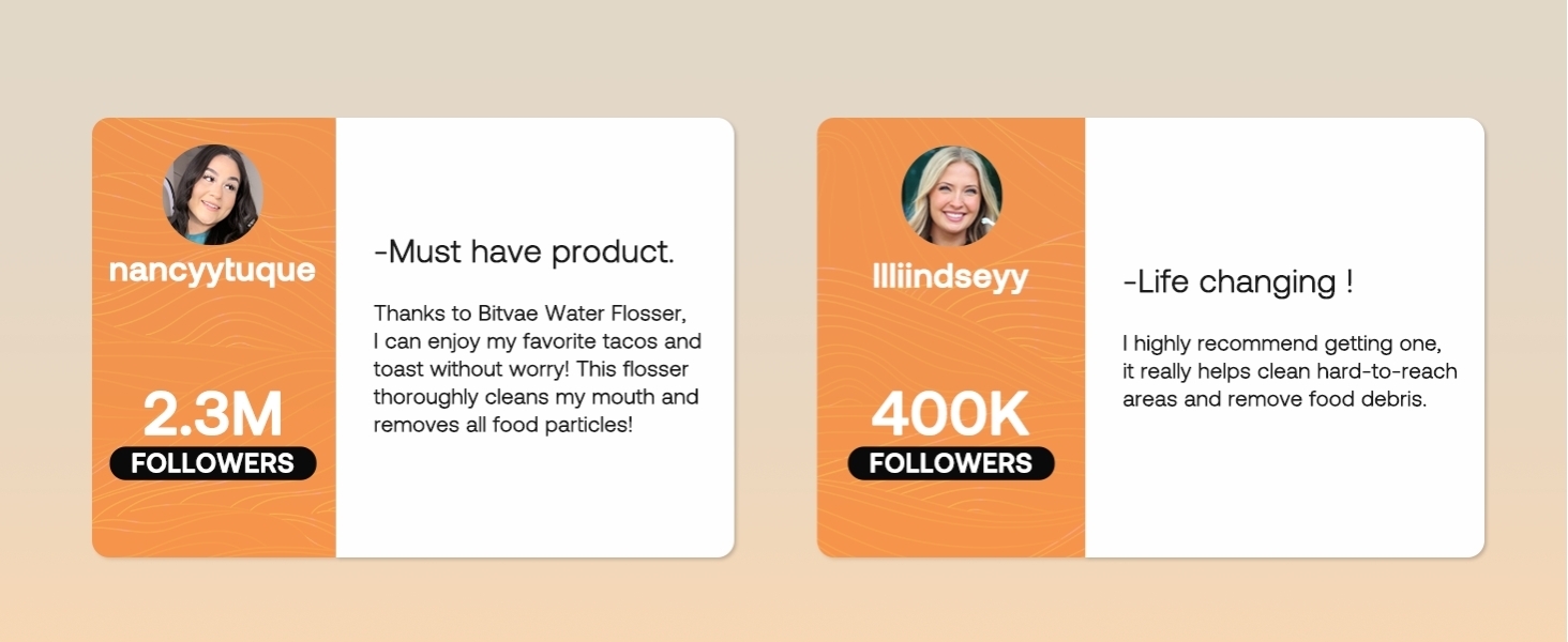 Water flosser - Bitvae C6 - Reviews
