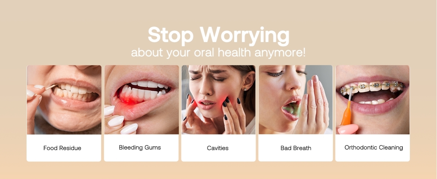 Water Flosser Bitvae C6 Stop worrying about your oral health anymore