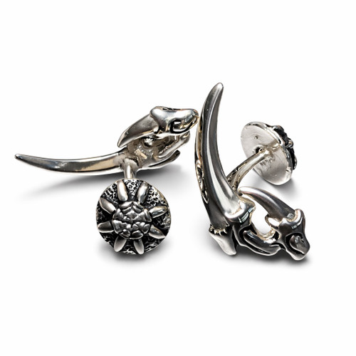 Hawk Talon Sterling Silver Cuff-Links