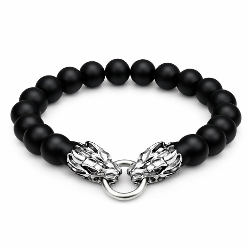 Mini Dragon Bead Stretch Bracelet