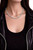 Fleur De Lis Star Beaded Chain in Sterling Silver 925