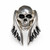 Angel Wing and Skull Ring