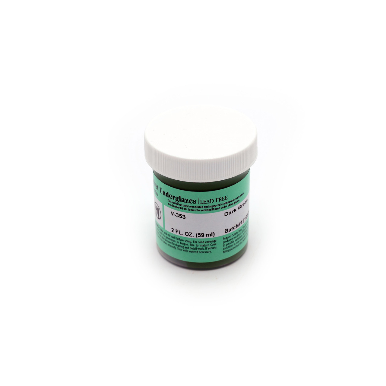 Dark Green Velvet Underglaze