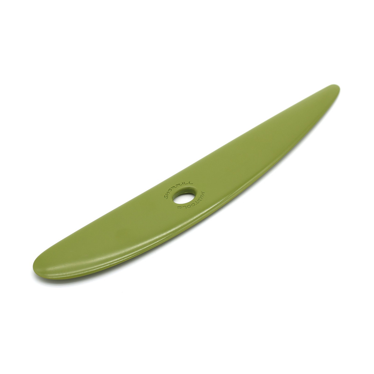 Large Platter Rib, Green Firm, Long Polymer Rib