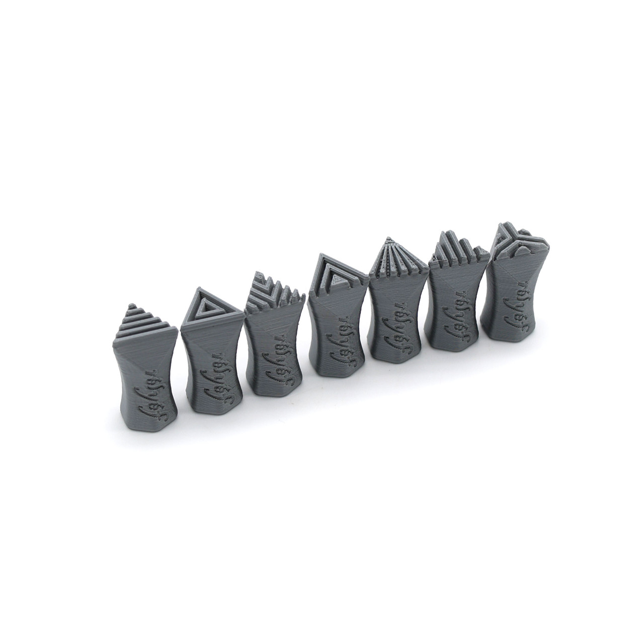 Isosceles Triangle Stamp Set 15 mm
