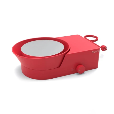 S+ Tabletop Pottery Wheel, 250 W, Red