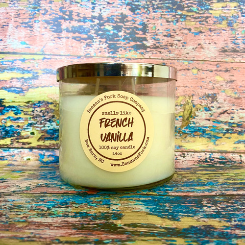 French Vanilla Soy Candle