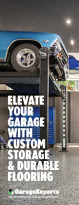 "Elevate Your Garage" Door Hanger