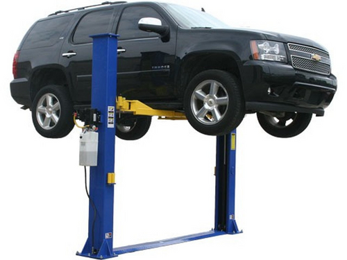 ATLAS 9KBP Baseplate 9,000 lbs. Capacity 2 Post Lift - (Blue/Yellow version) ATLAS 9KBP Baseplate 9,000 lbs. Capacity 2 Post Lift - (Blue/Yellow version)