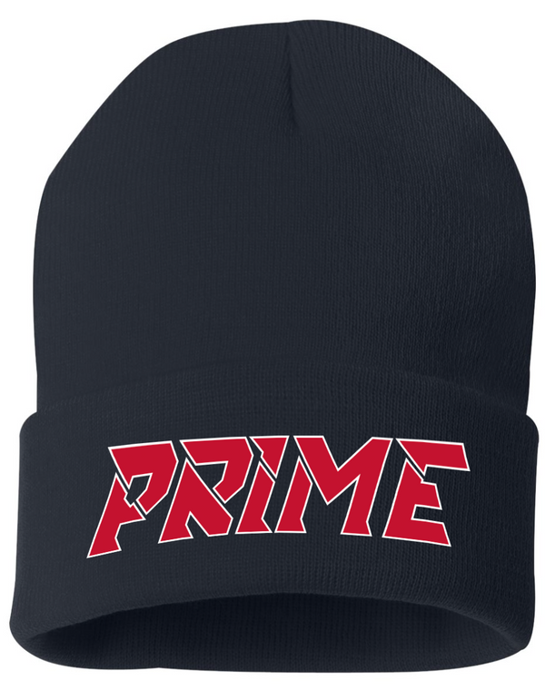 Prime Baseball - 12" Solid Cuffed Beanie