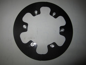 Carbon Fiber 8-1/2" Sprocket Guard
