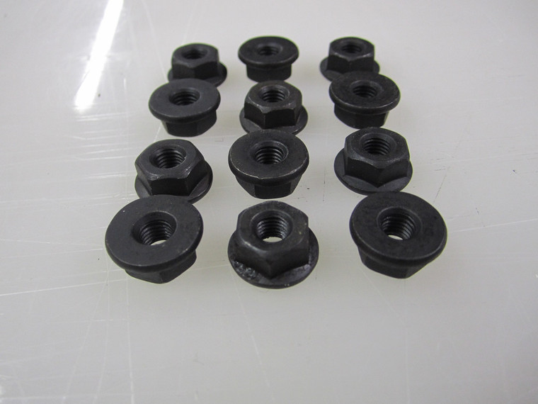 1/2 Socket (1/4 Stud) Wheel Lug Nut (12 pack) "Big Nuts"