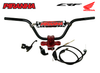 CRF50 PIRANHA BAR KIT - RED (TALL)