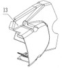 BACK PART LEFT CRANKCASE COVER