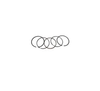 PISTON RING SET 56mm