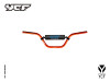 ALUMINUM HANDLEBAR - "HIGH" ORANGE