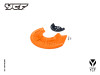 FRONT DISC GUARD - ORANGE