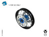 10" YCF50 COMPLETE STEEL REAR WHEEL - BLUE HUB