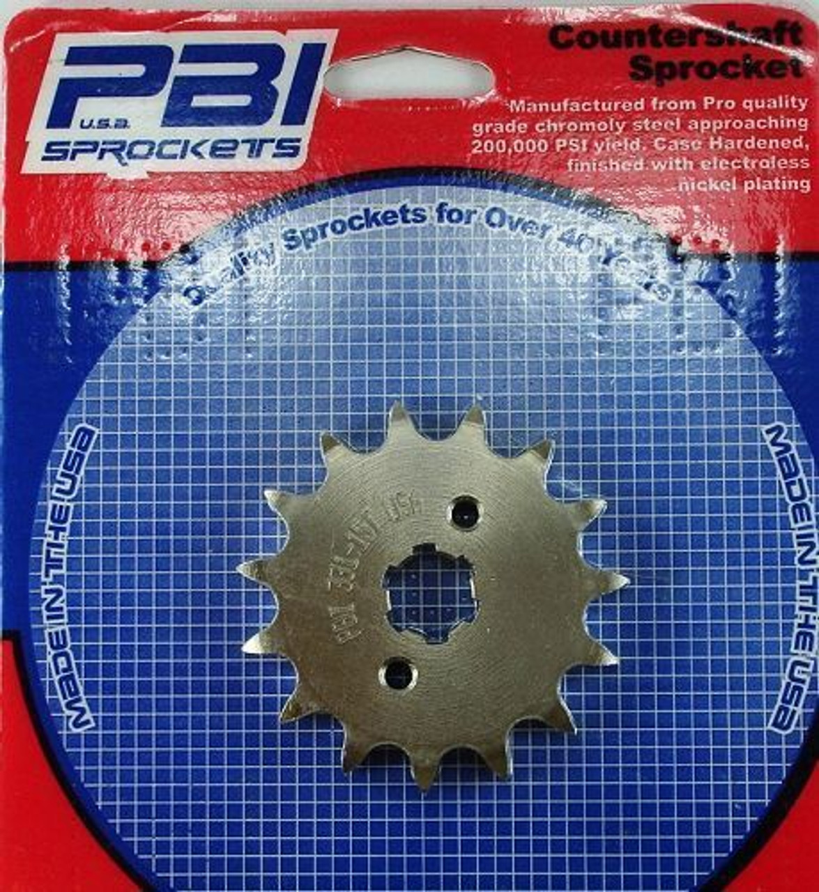 PBI PIT BIKE FRONT SPROCKET 428 (14T)