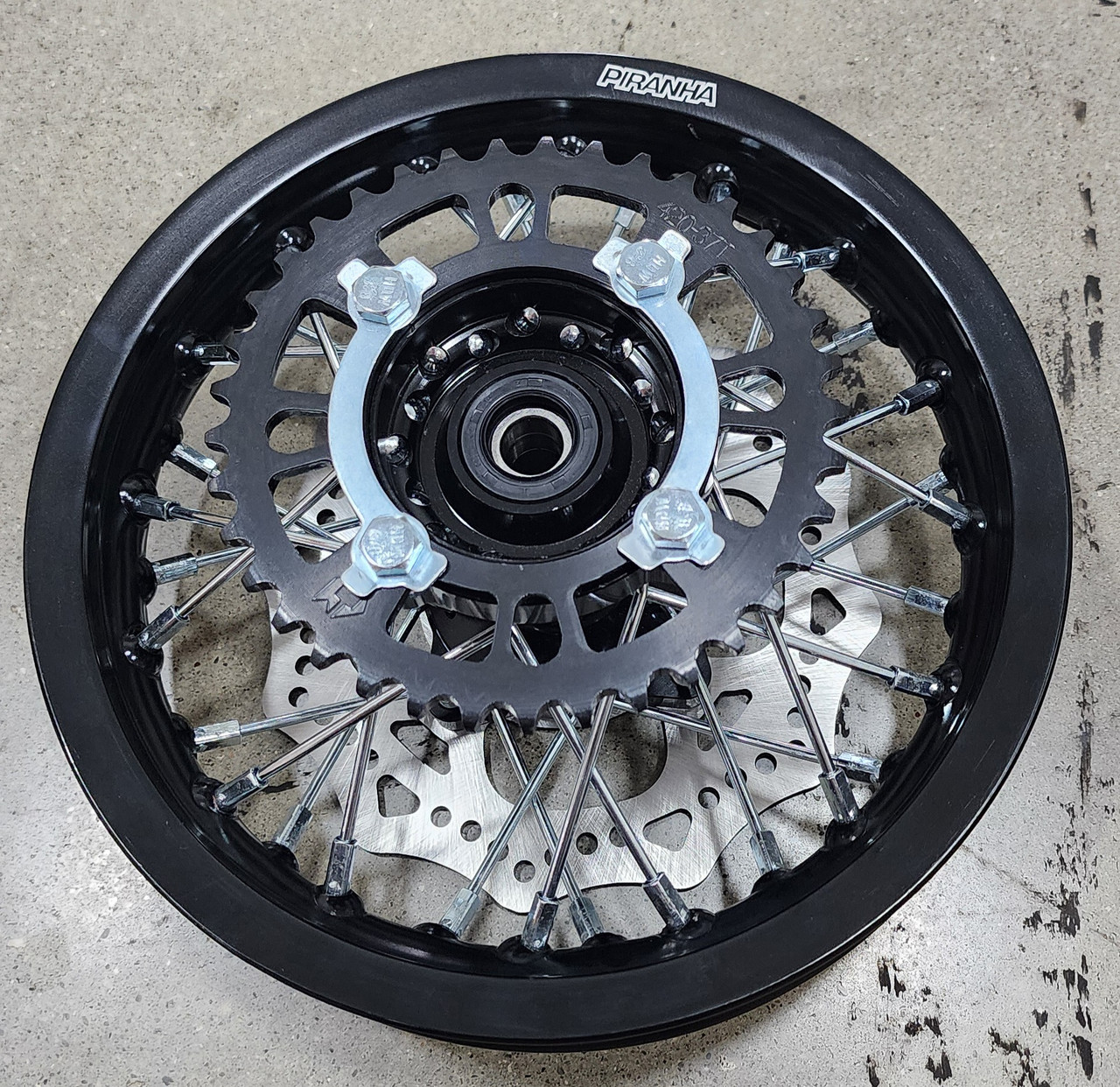 PIRANHA CRF50 - COMPLETE REAR END