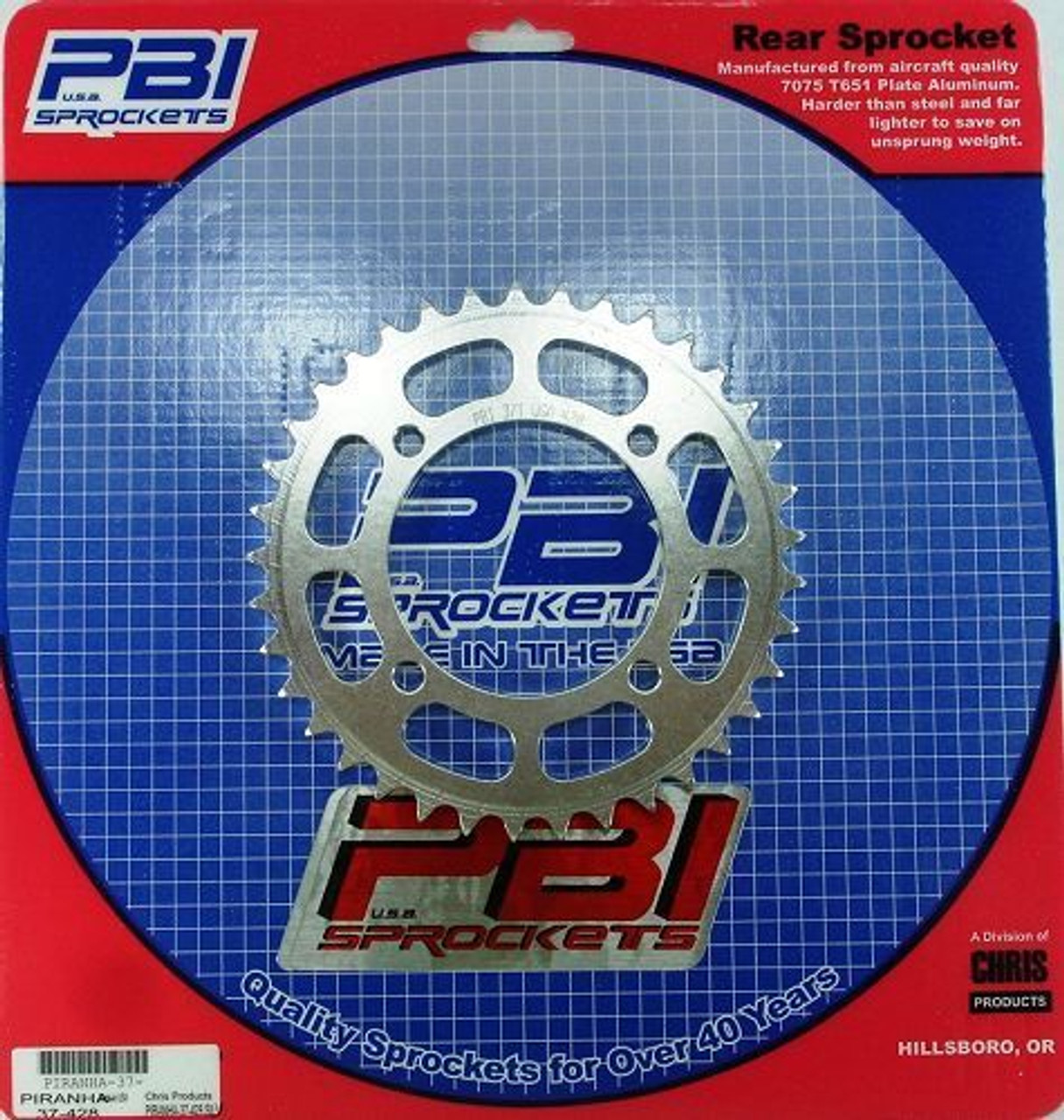 PBI PIRANHA SPROCKET 428 (37T)