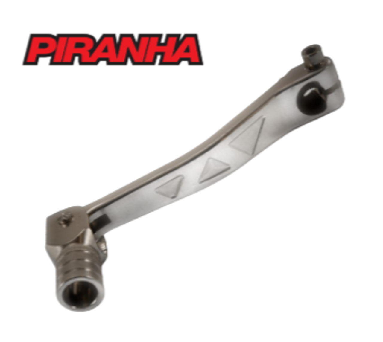 PIRANHA V4 BILLET GEAR SHIFTER - SILVER