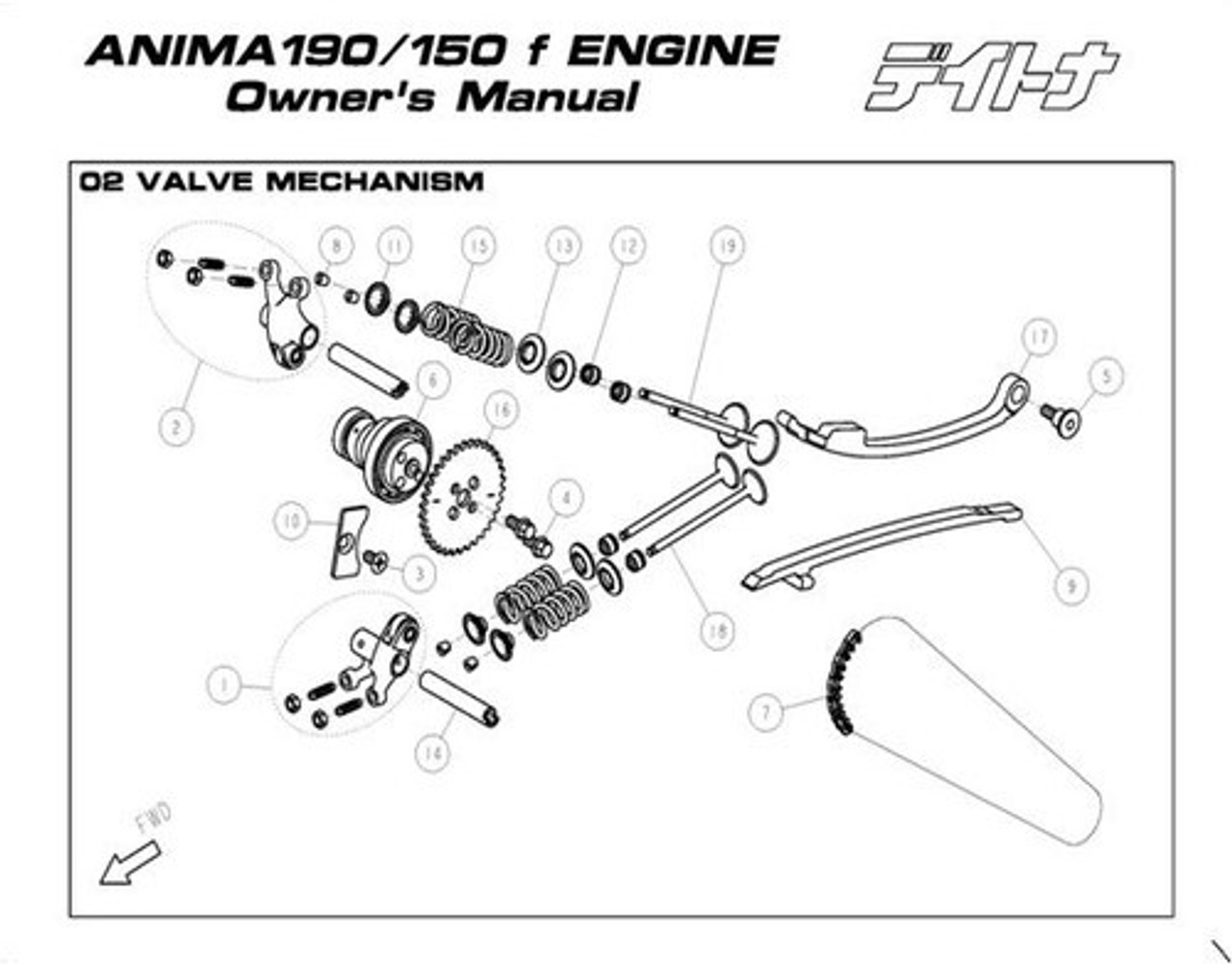 SPROCKET, CAMSHAFT DRIVEN (16)