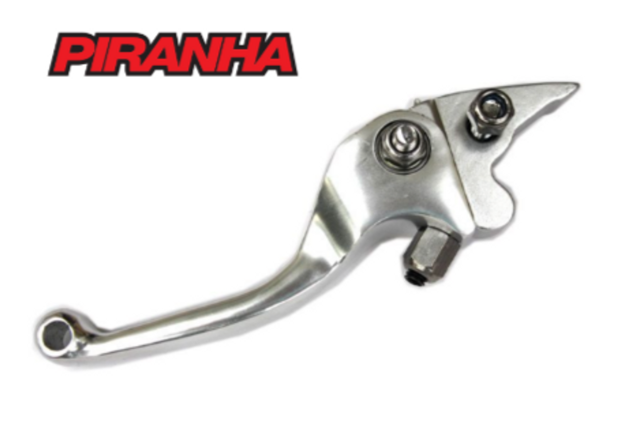 PIRANHA FOLDING LEVER 2012+ (SILVER)