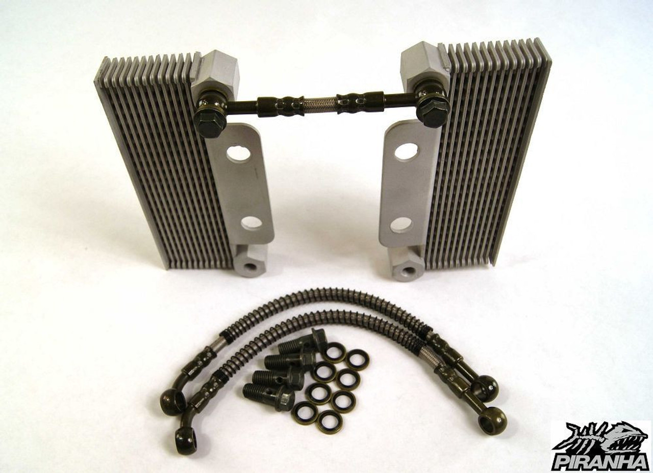 DUAL OIL COOLER with DAYTONA LINES