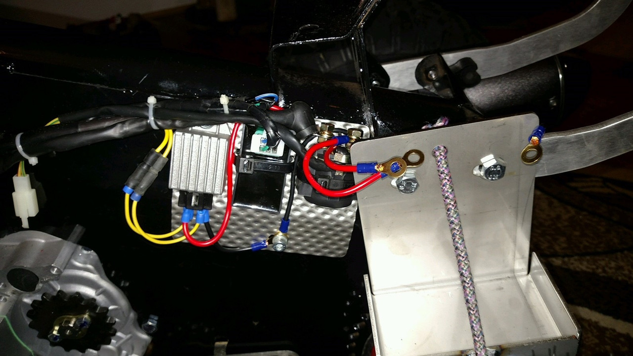 ELECTRICS PLATE - ATC70