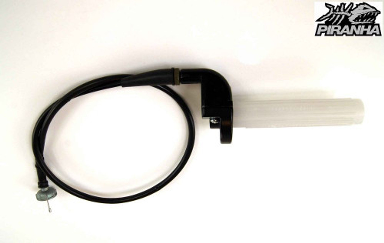 CRF50 THROTTLE AND CABLE -  '1/4 TURN'