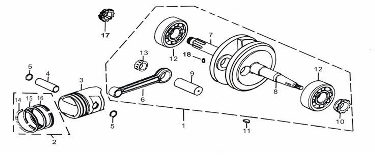 Crankshaft & Connecting Rod 1