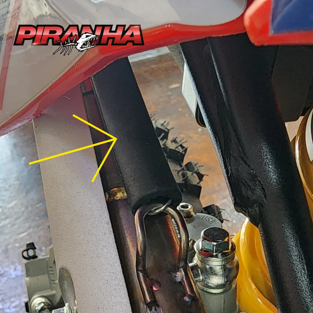 MUFFLER SPRING WITH RUBBER - P125/P140SE