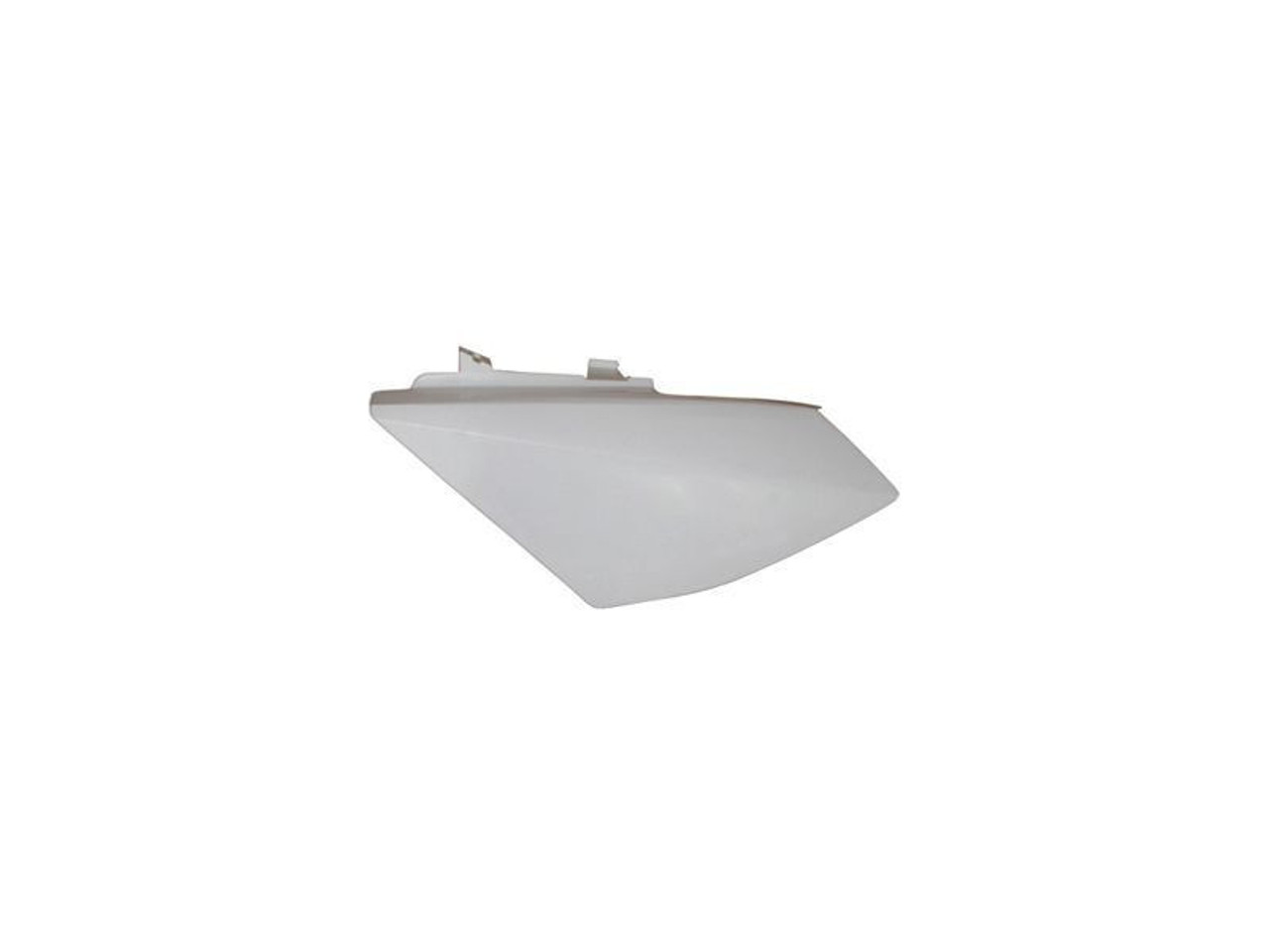LEFT NUMBER PLATE - WHITE