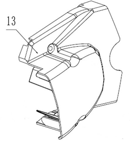 BACK PART LEFT CRANKCASE COVER