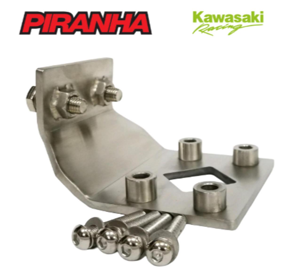PIRANHA CRADLE MOUNT - STAINLESS - KLX110(L)