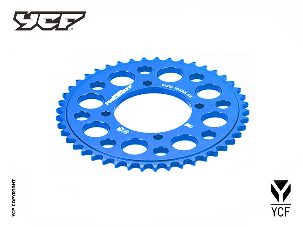 CNC SPROCKET BLUE (37T) (4 Bolt)