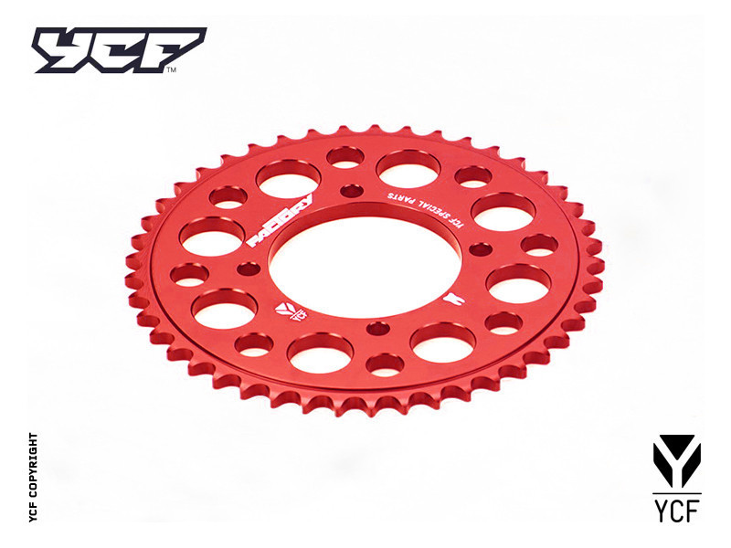 CNC SPROCKET 39T Red