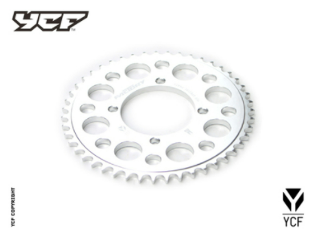 CNC SPROCKET SILVER (41T) (4 Bolt)