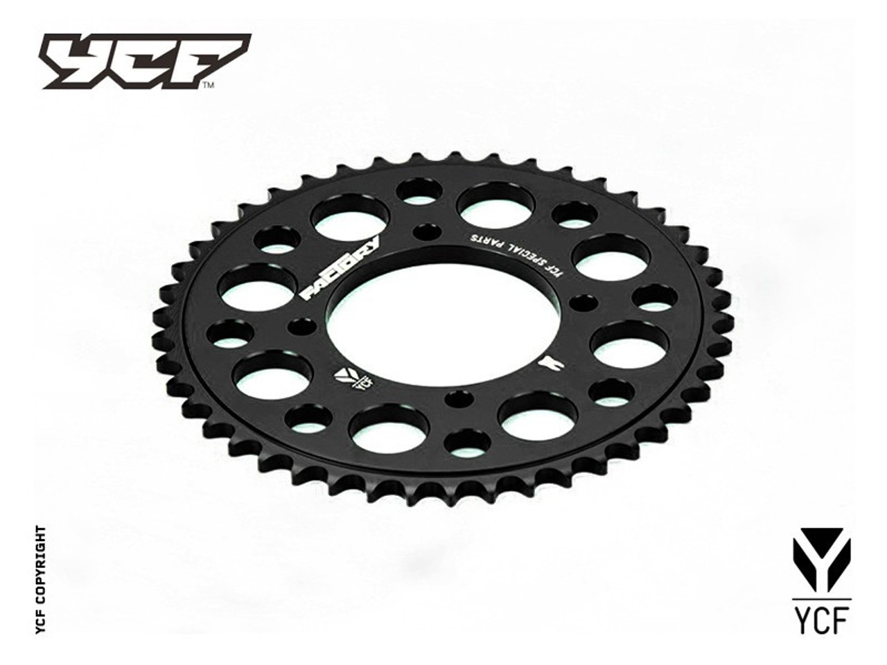 CNC SPROCKET 45T Black