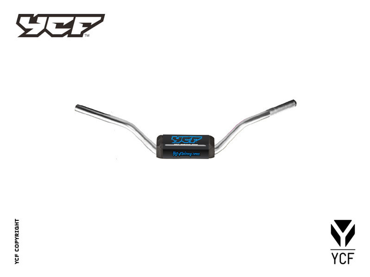 ALUMINUM HANDLEBAR - SILVER
