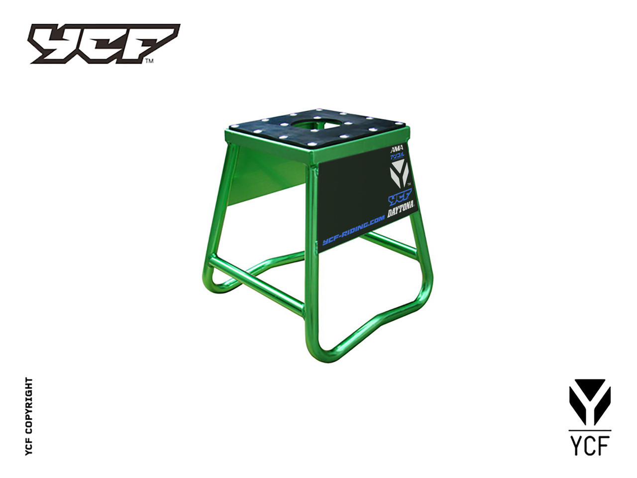 ALUMINUM STAND - GREEN