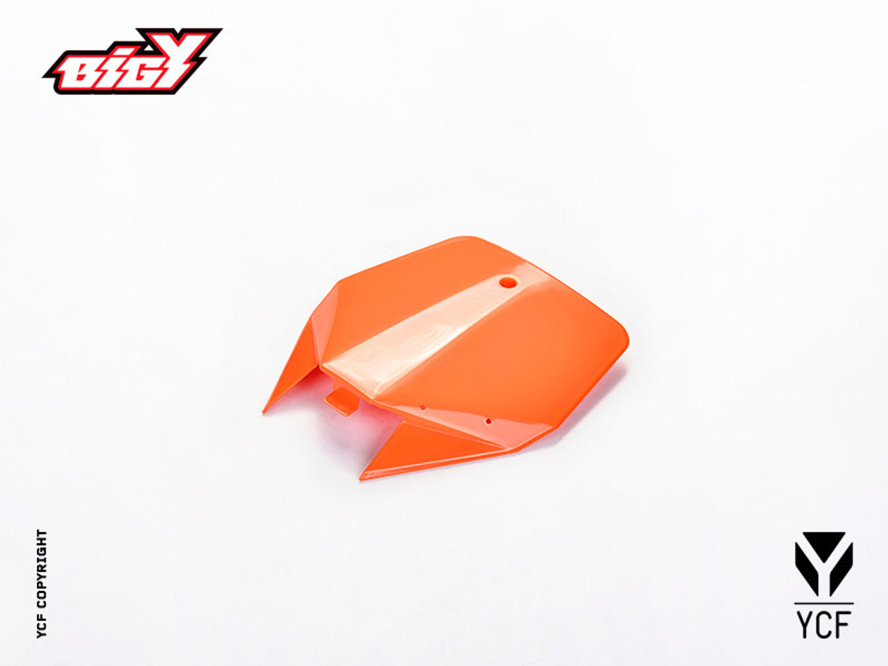 FRONT NUMBER PLATE - BIGY ORANGE