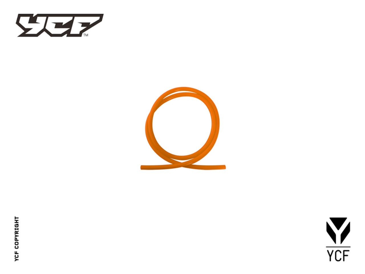 FUEL LINE - ORANGE 100cm