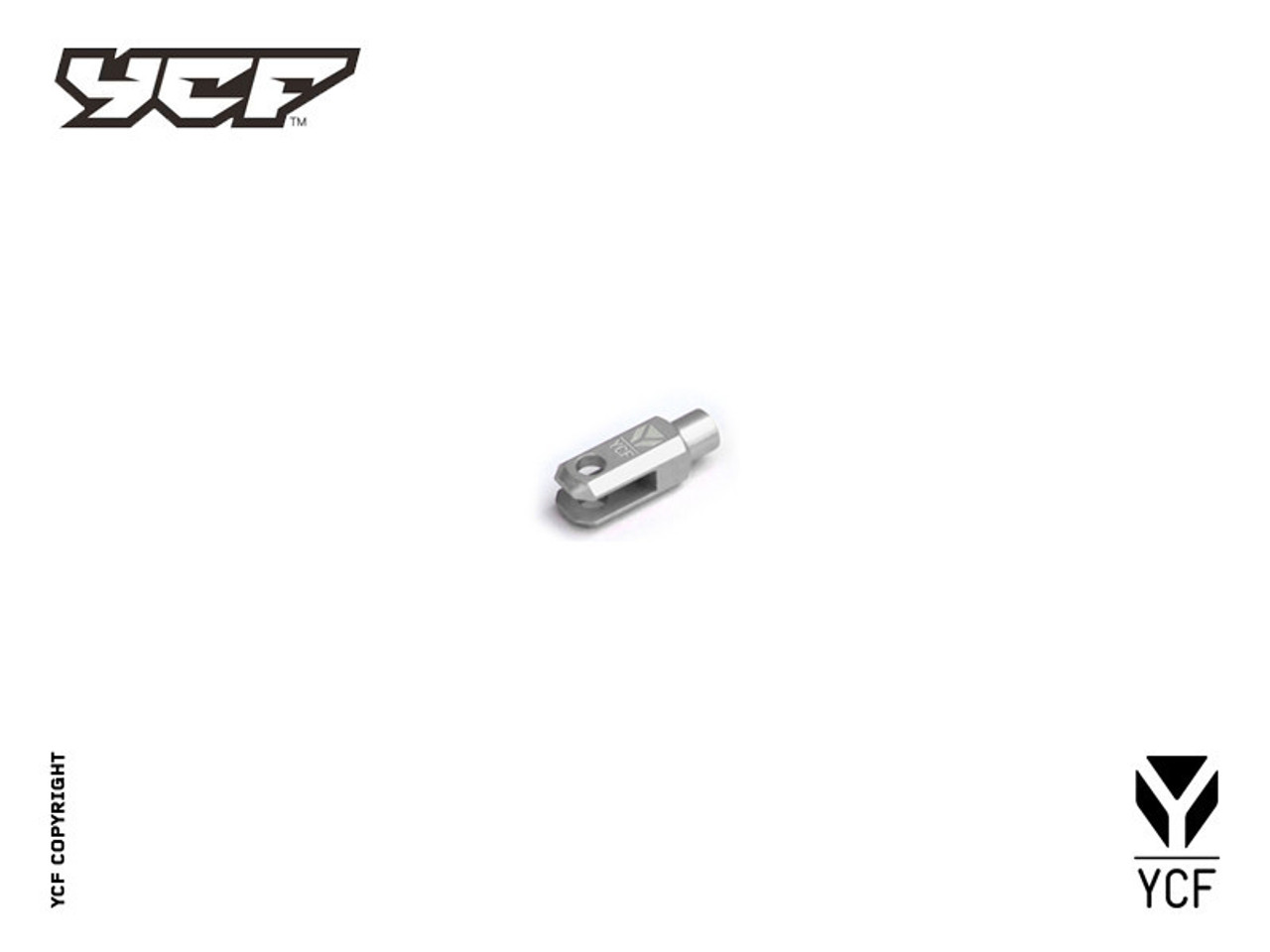 BRAKE CLEVIS CNC - SILVER
