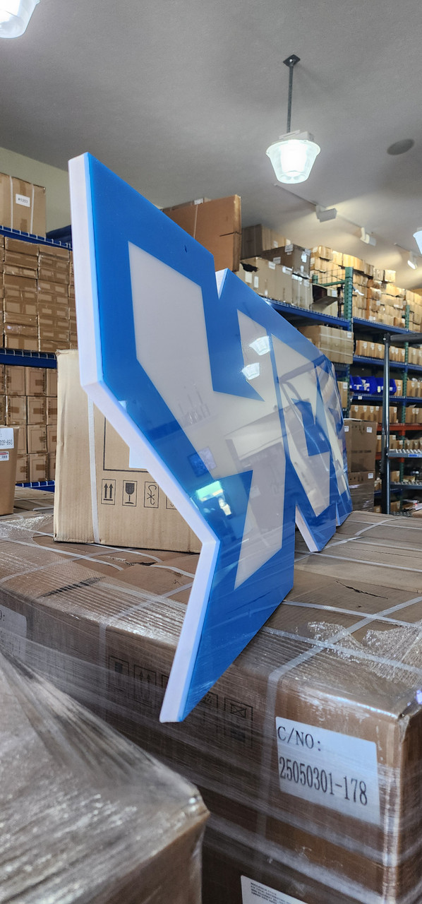 YCF STORE SIGN - 6' WIDE. AKRON PICKUP REQUIRED. CANNOT SHIP.