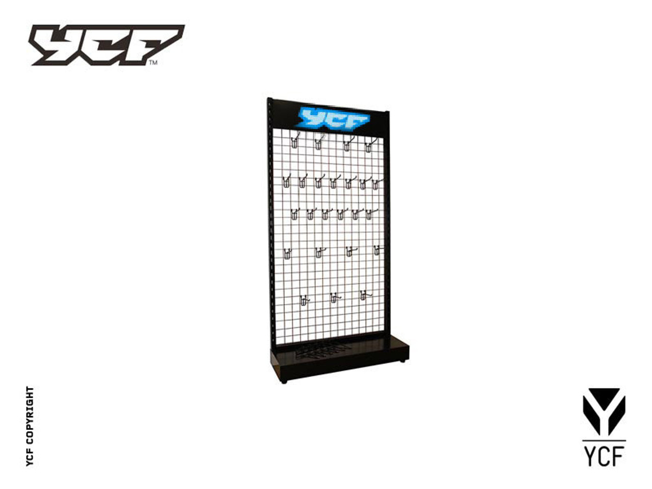 YCF PARTS DISPLAY STAND