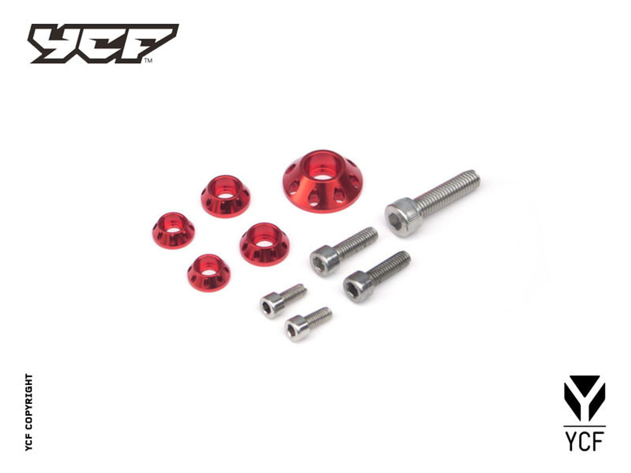 CNC WASHER FOR PLASTIC KIT - RED