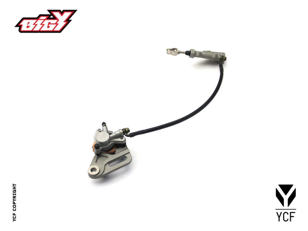 REAR BRAKE ASSEMBLY SINGLE PISTON - 505mm